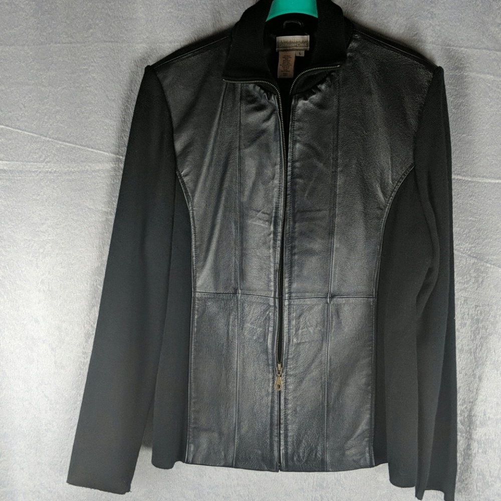 Leather jacket